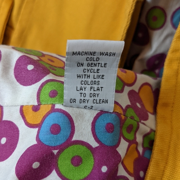 Dressup Mustard Gold Canvas Trench Coat Jacket L - Picture 6 of 13